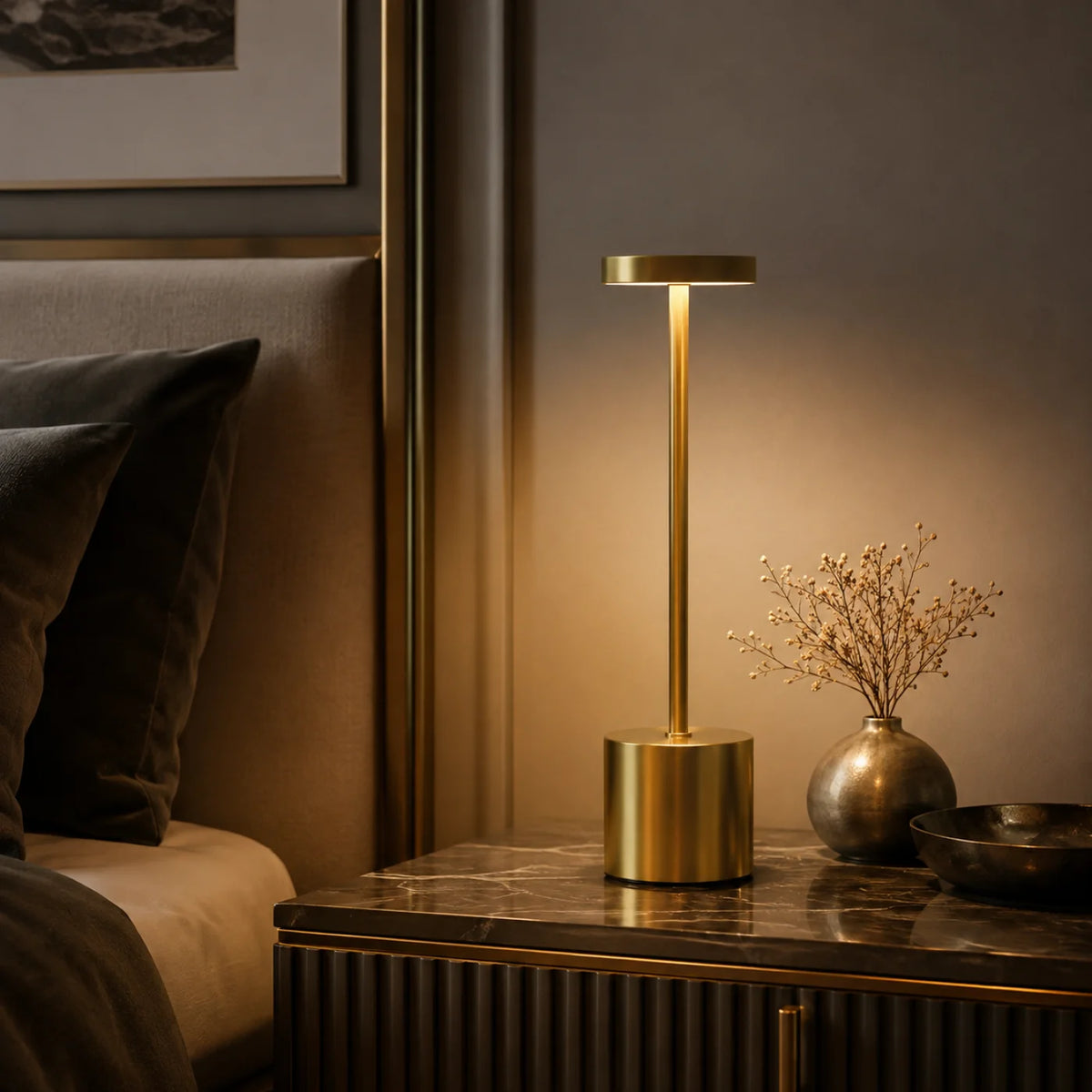 Lampe de table OSAKA Gold