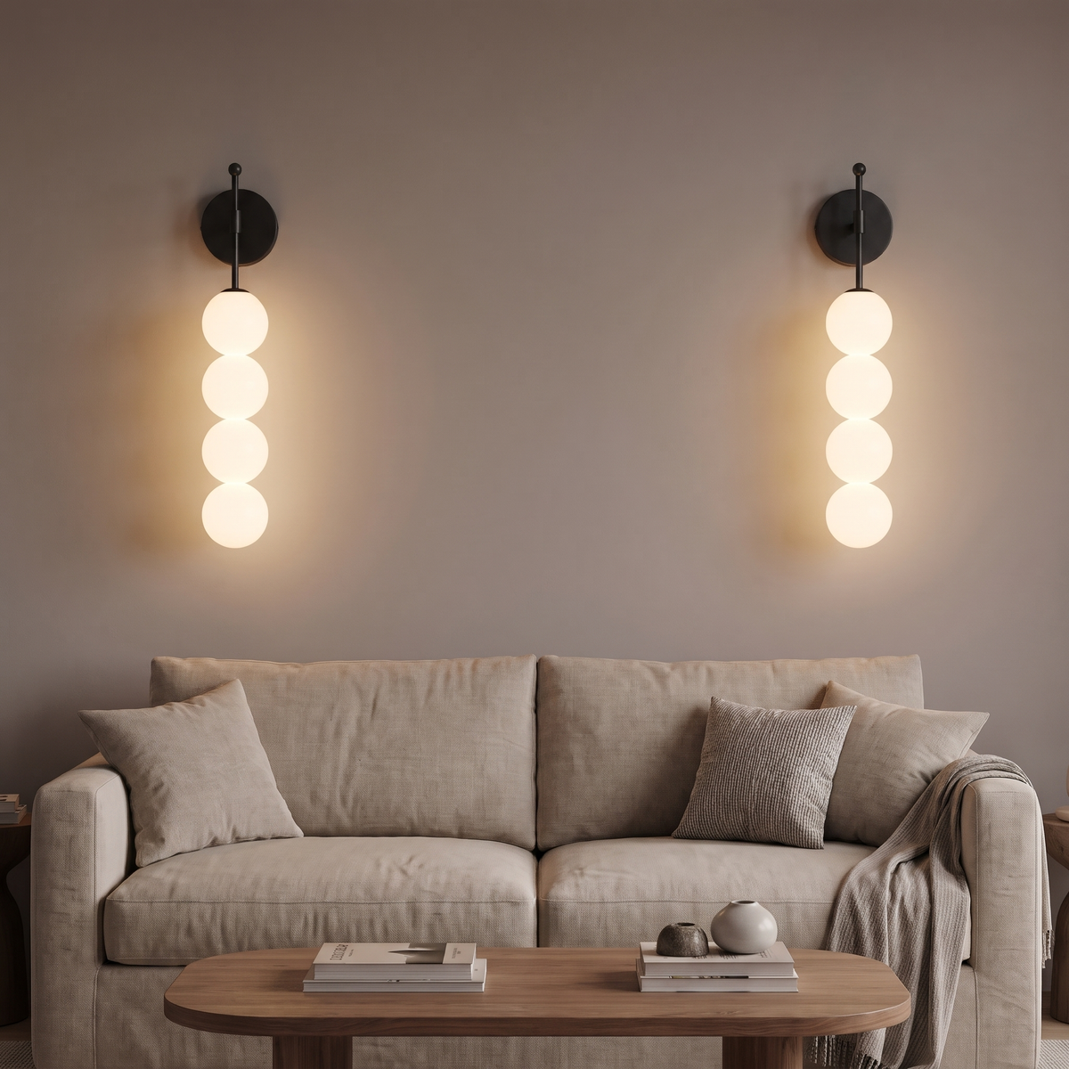 Applique murale BORA Black