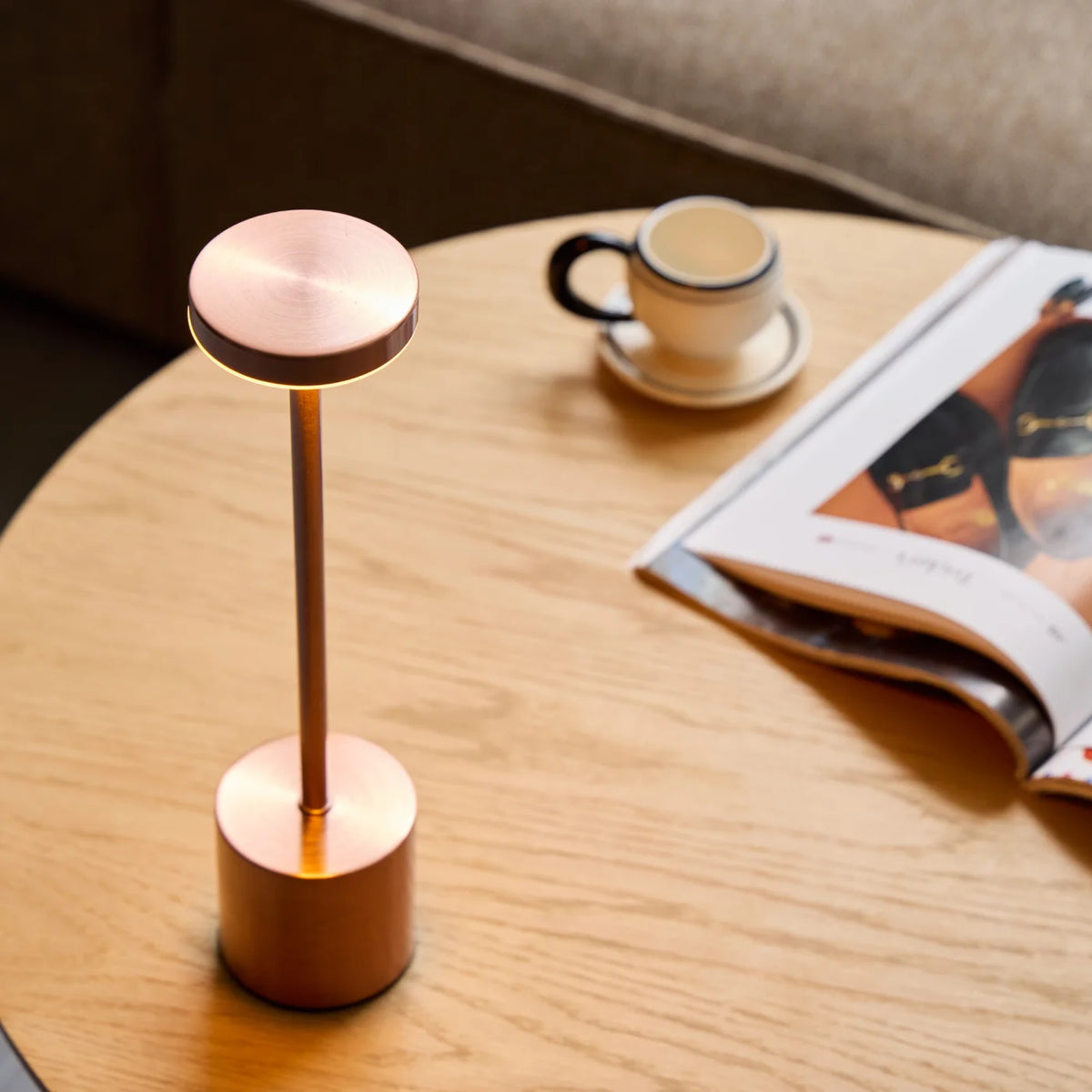 Lampe de table OSAKA Rose Gold