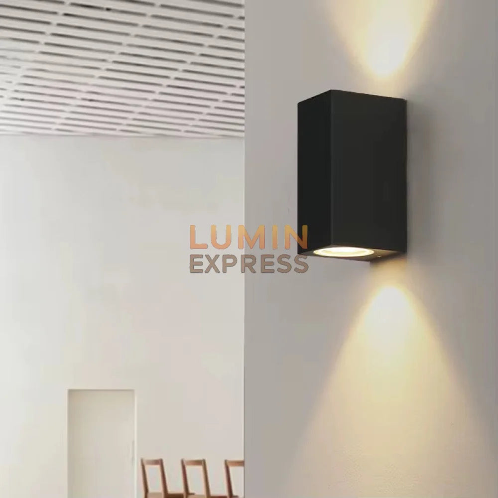 Applique murale VARESO Carré Black