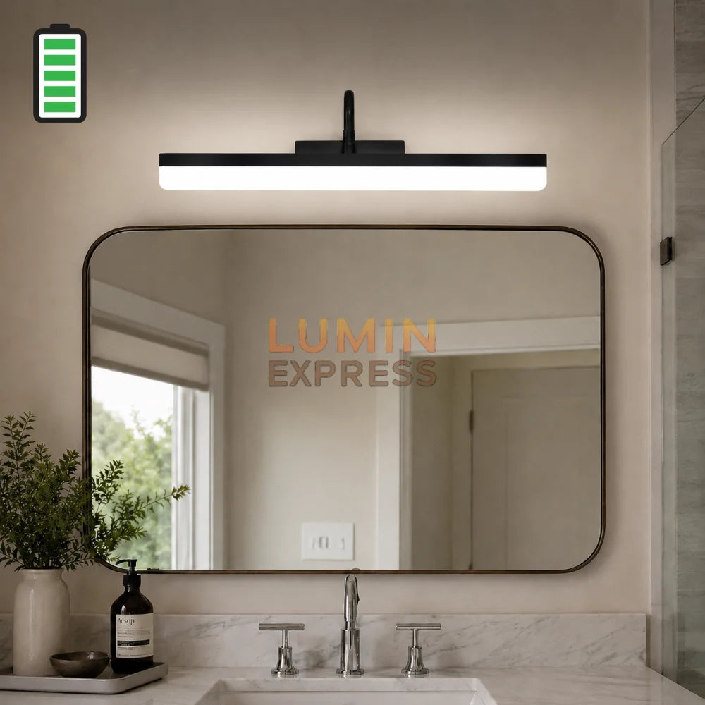Applique murale rechargeable Black pour tableau et miroir