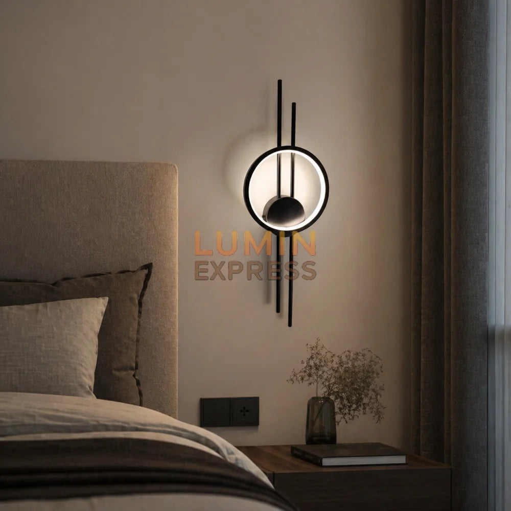 Applique murale STEFANO Black
