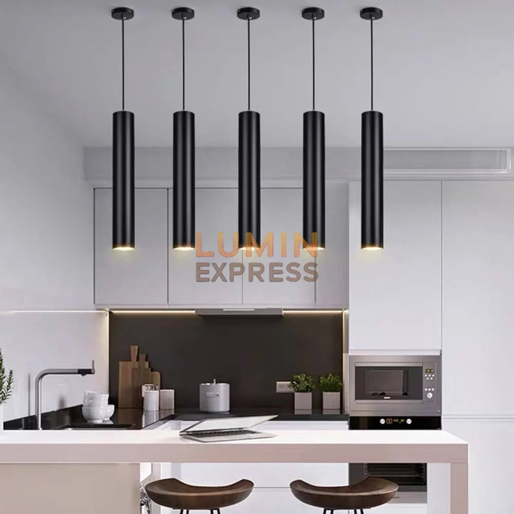 Suspension TUBALIGHT Black