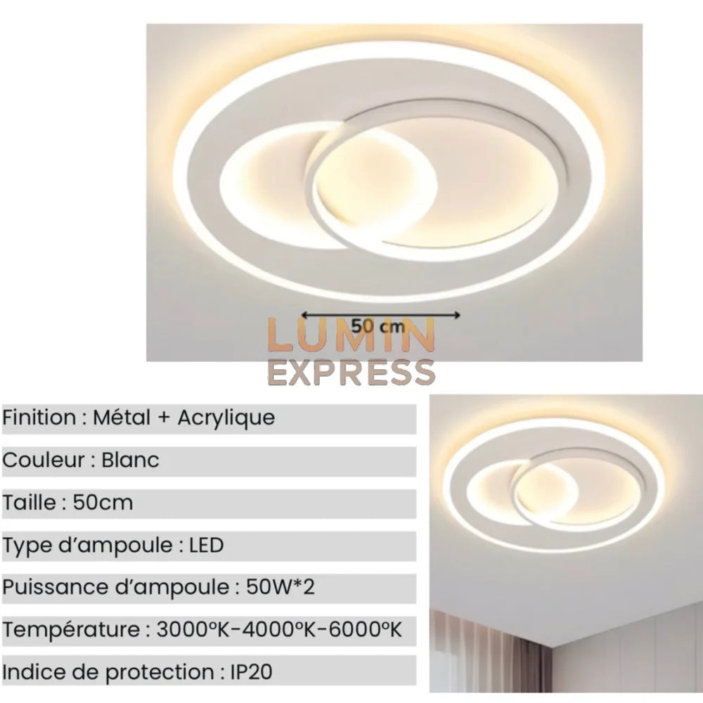 Plafonnier KENZARO White