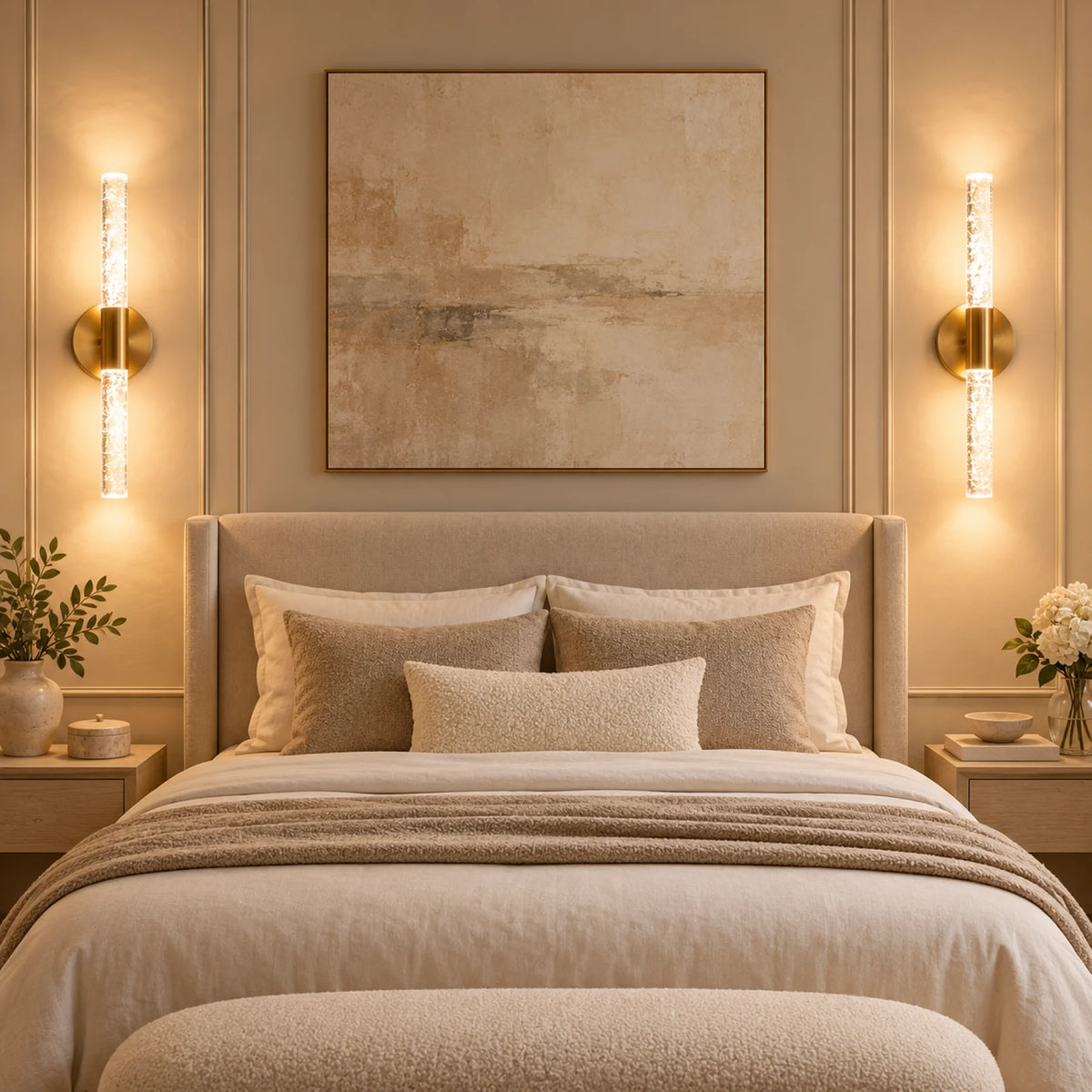 Applique murale sans fil VEGETA Gold