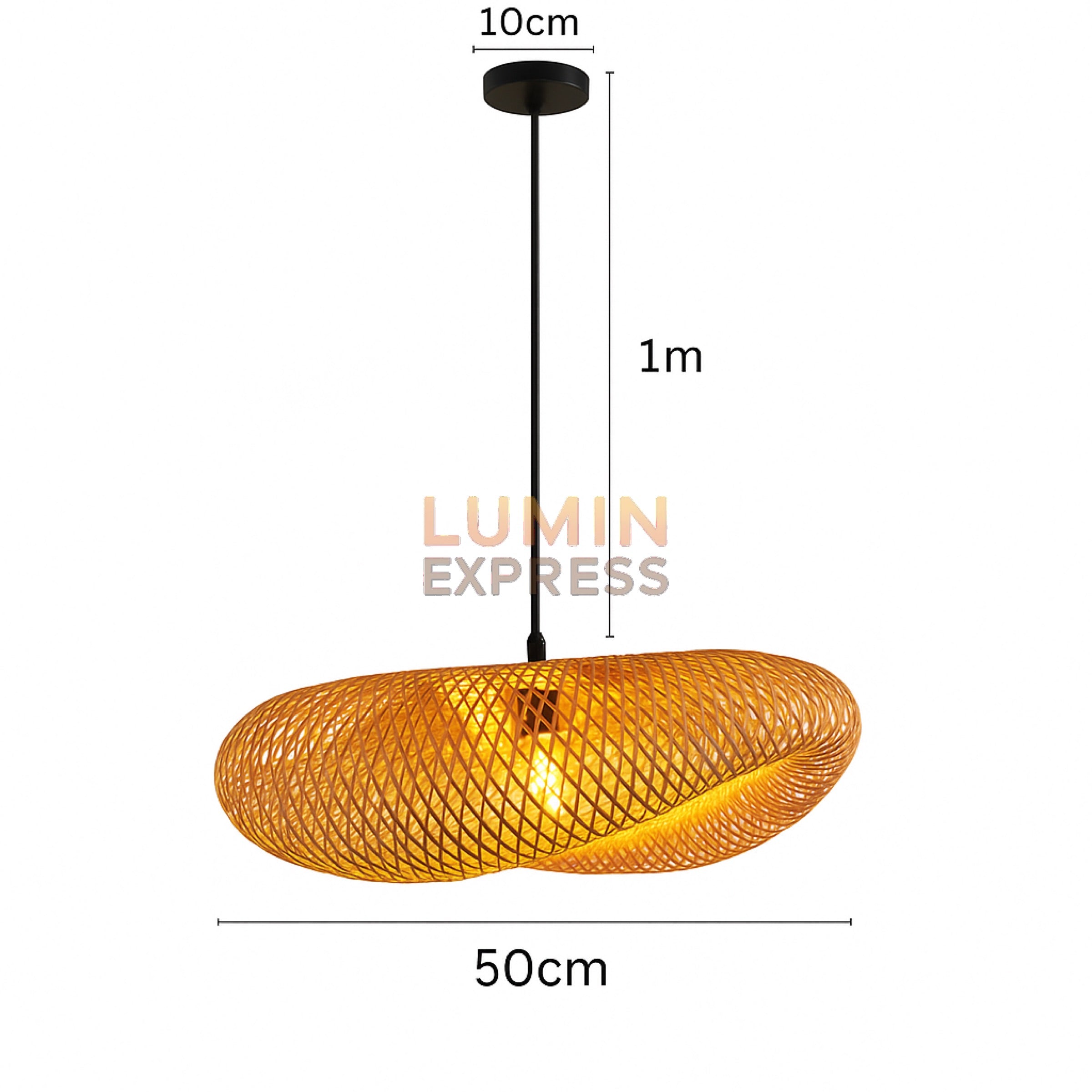 Suspension TENZO en Bambou