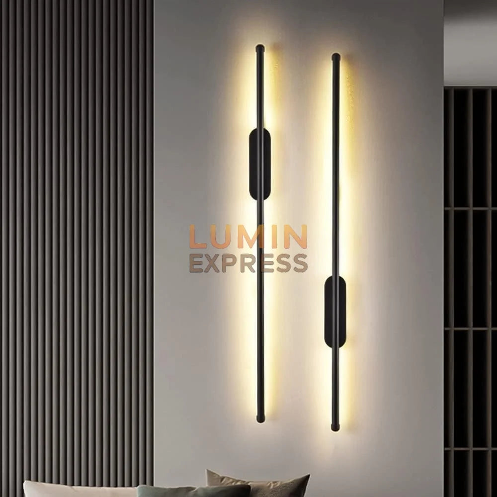 Applique murale RIVALIOS Black 60cm