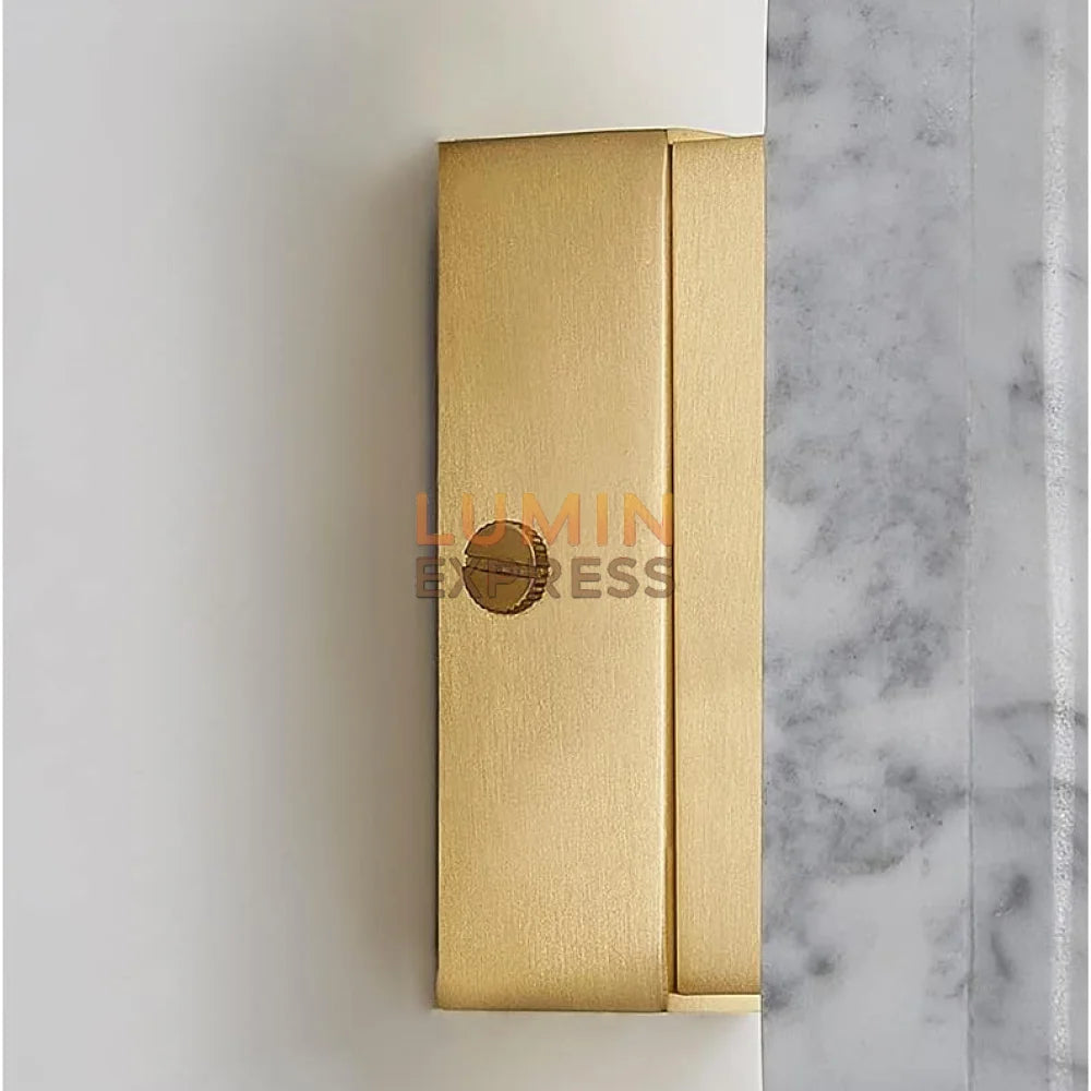 Applique murale VERDUN Marbre Blanc