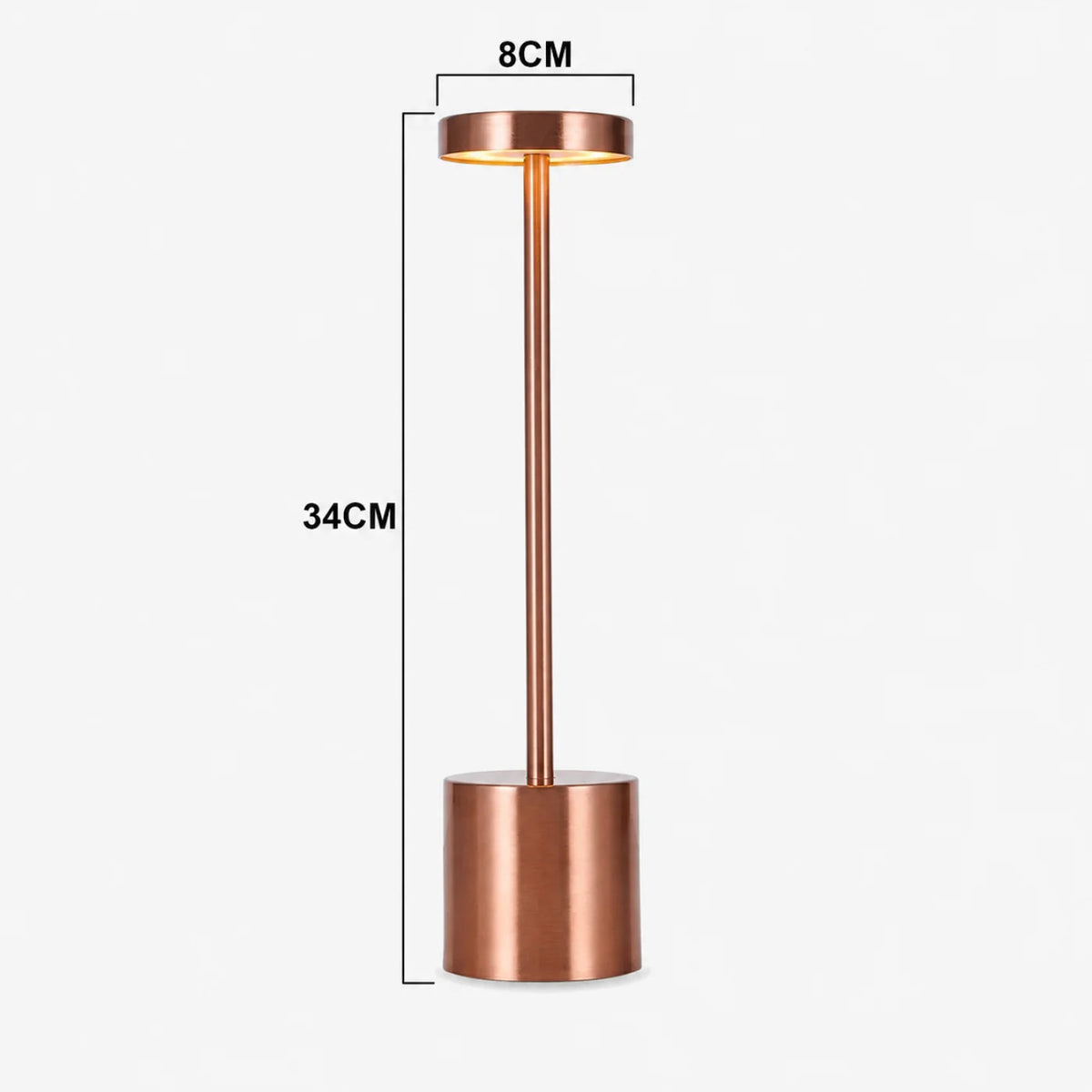 Lampe de table OSAKA Rose Gold