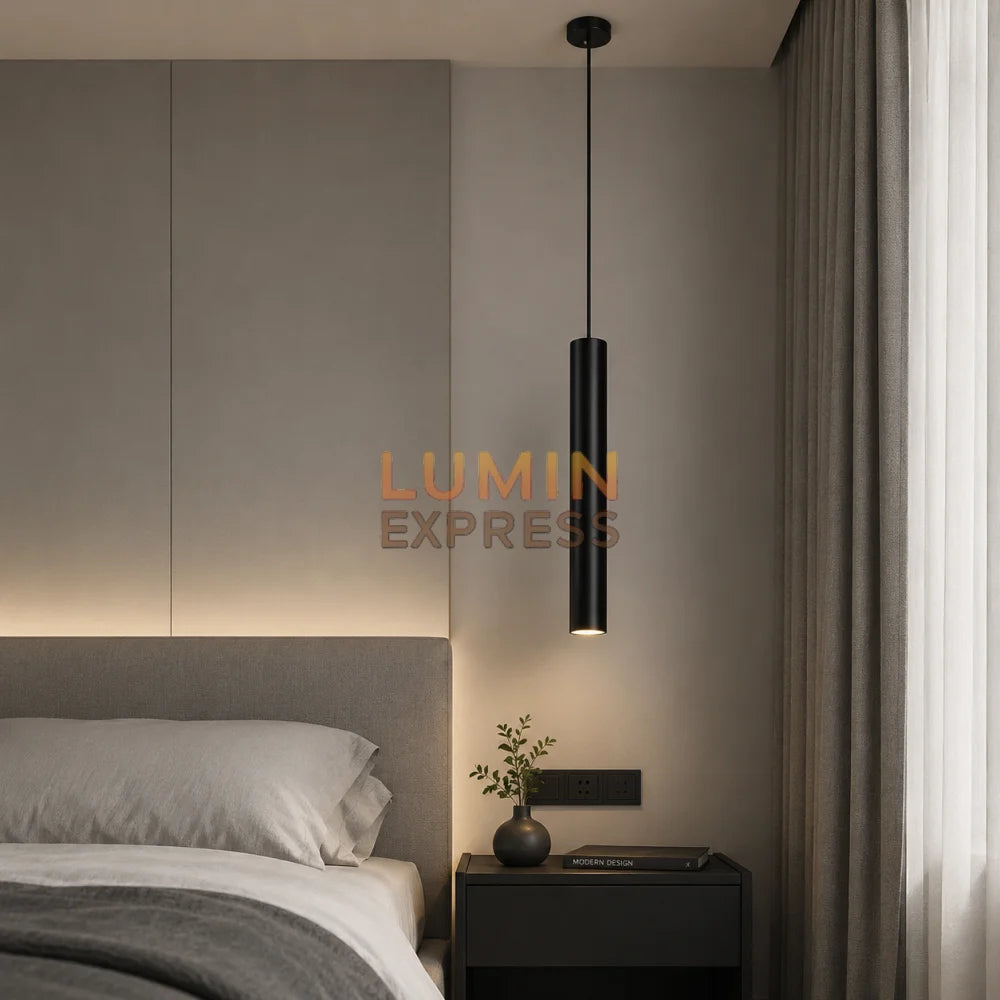 Suspension TUBALIGHT Black