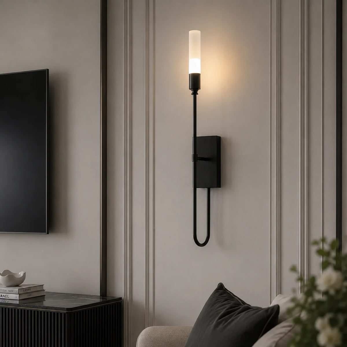 Applique murale CANDELA Black