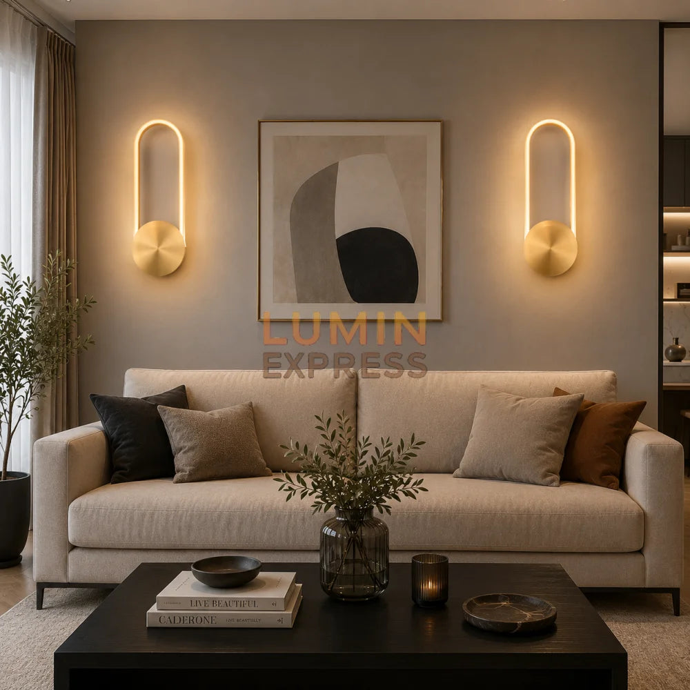 Applique murale STANLEY Gold