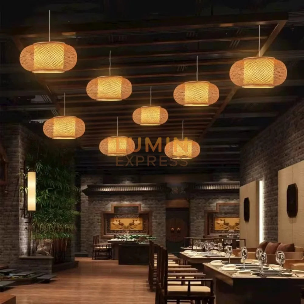 Suspension TAKA En Bambou