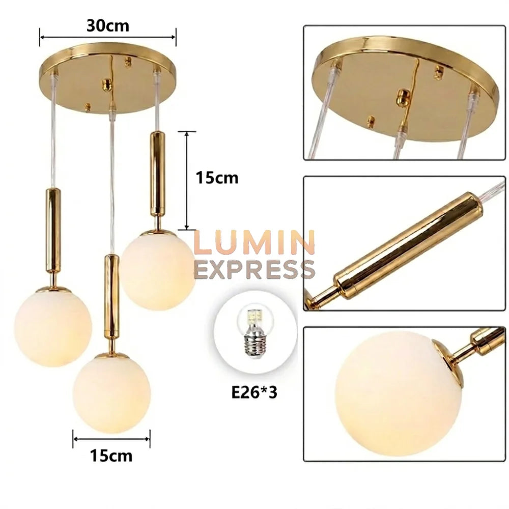 Suspension VEKNA Triple Gold