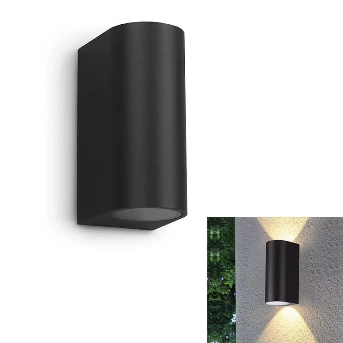 Applique murale VARESO Rond Black