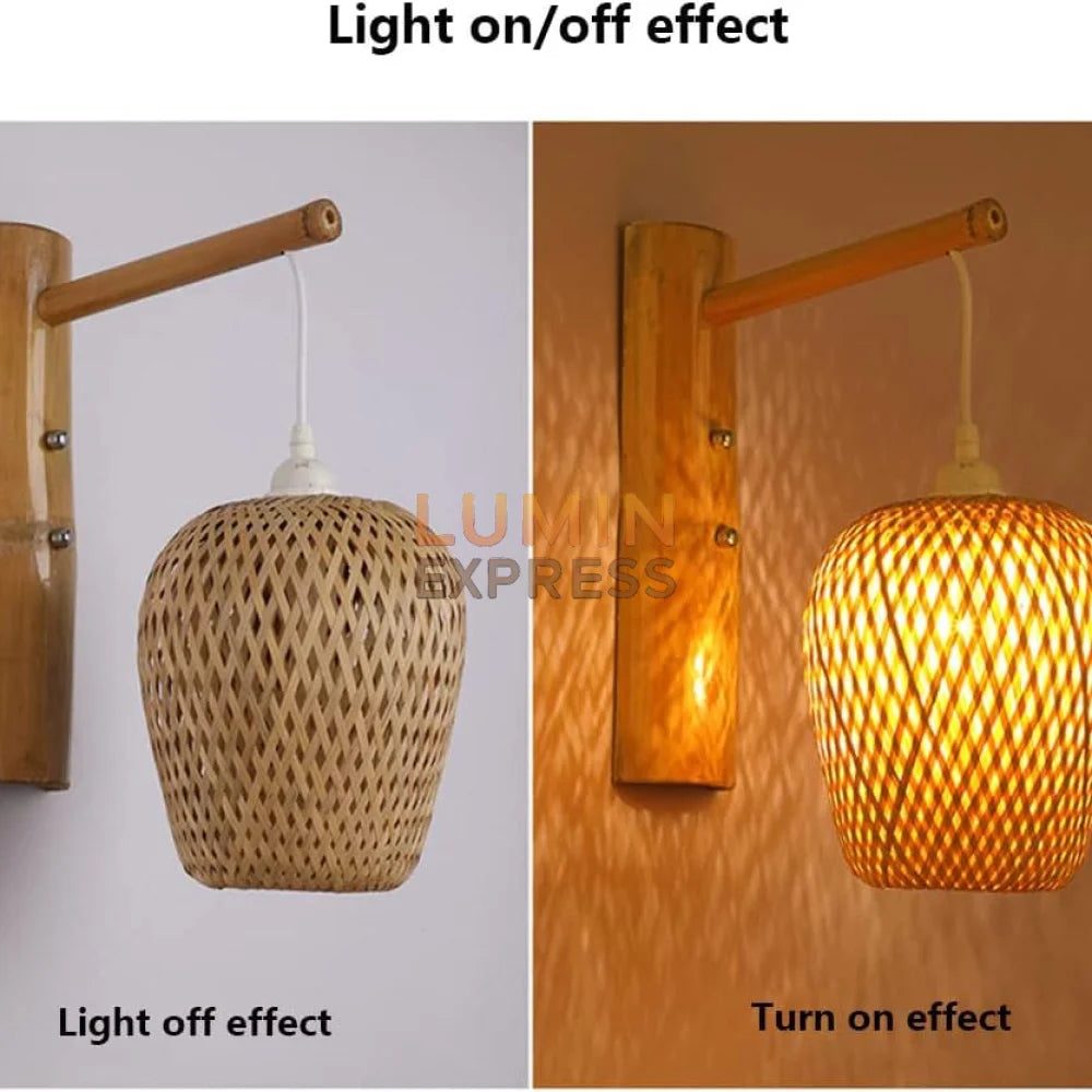 Applique murale TAKA en Bambou