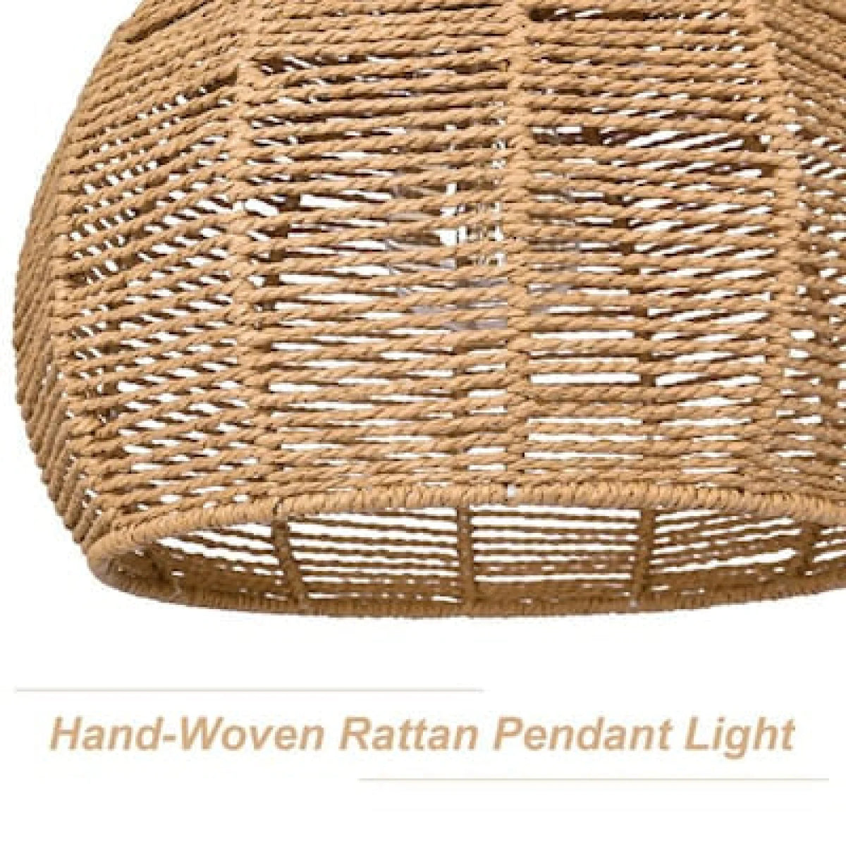 Suspension ROTANA en Rotin