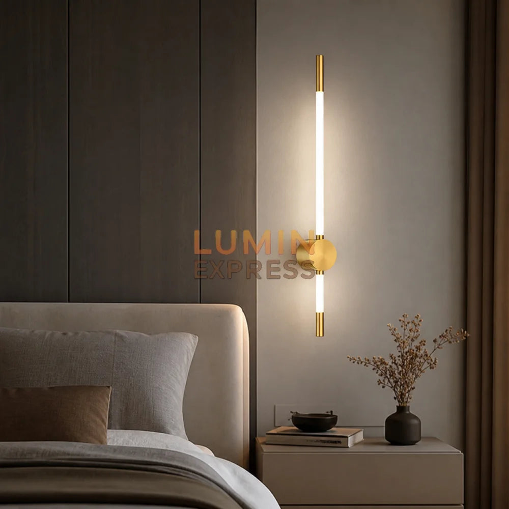 Applique murale NEON Gold 60cm