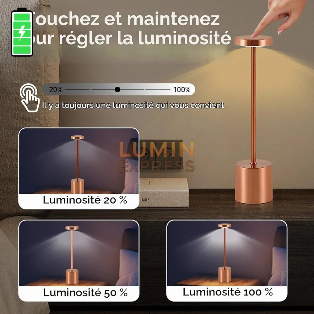 Lampe de table OSAKA Rose Gold