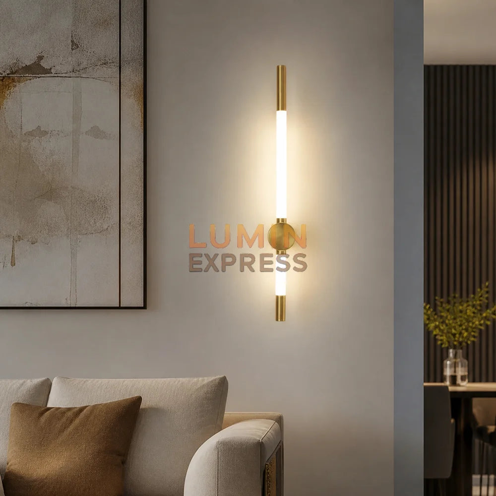 Applique murale NEON Gold 60cm