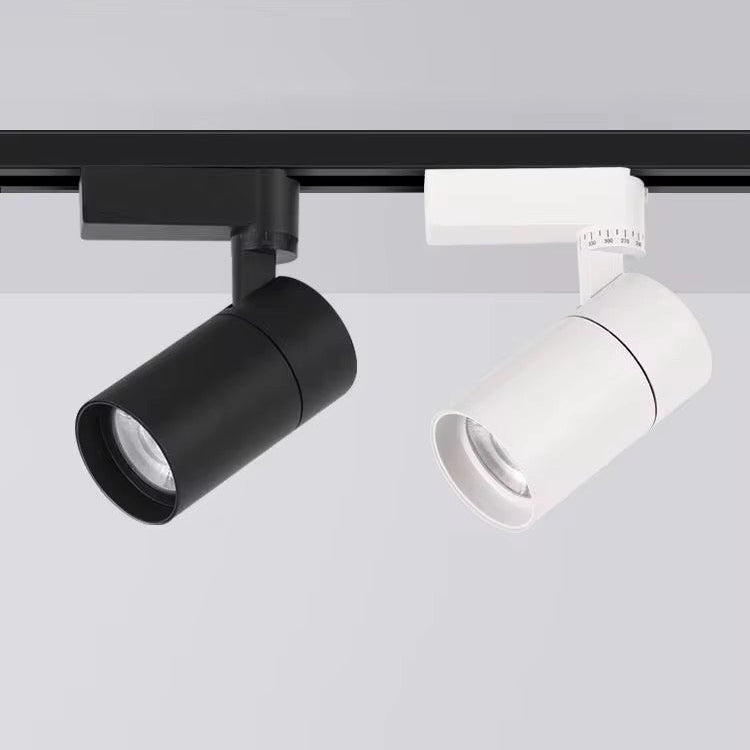 Projecteur 30W Noir pour rail monophasé