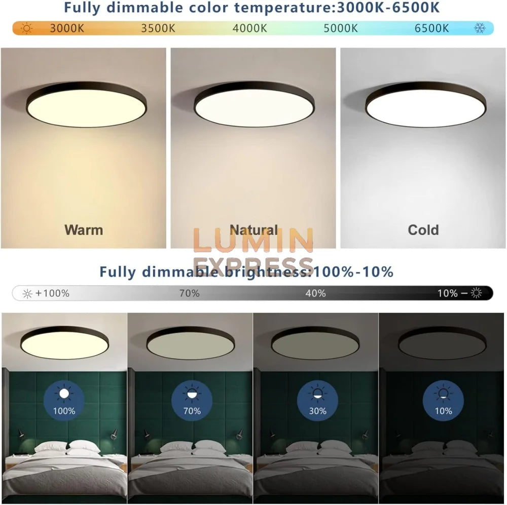 Plafonnier MASIRA Black