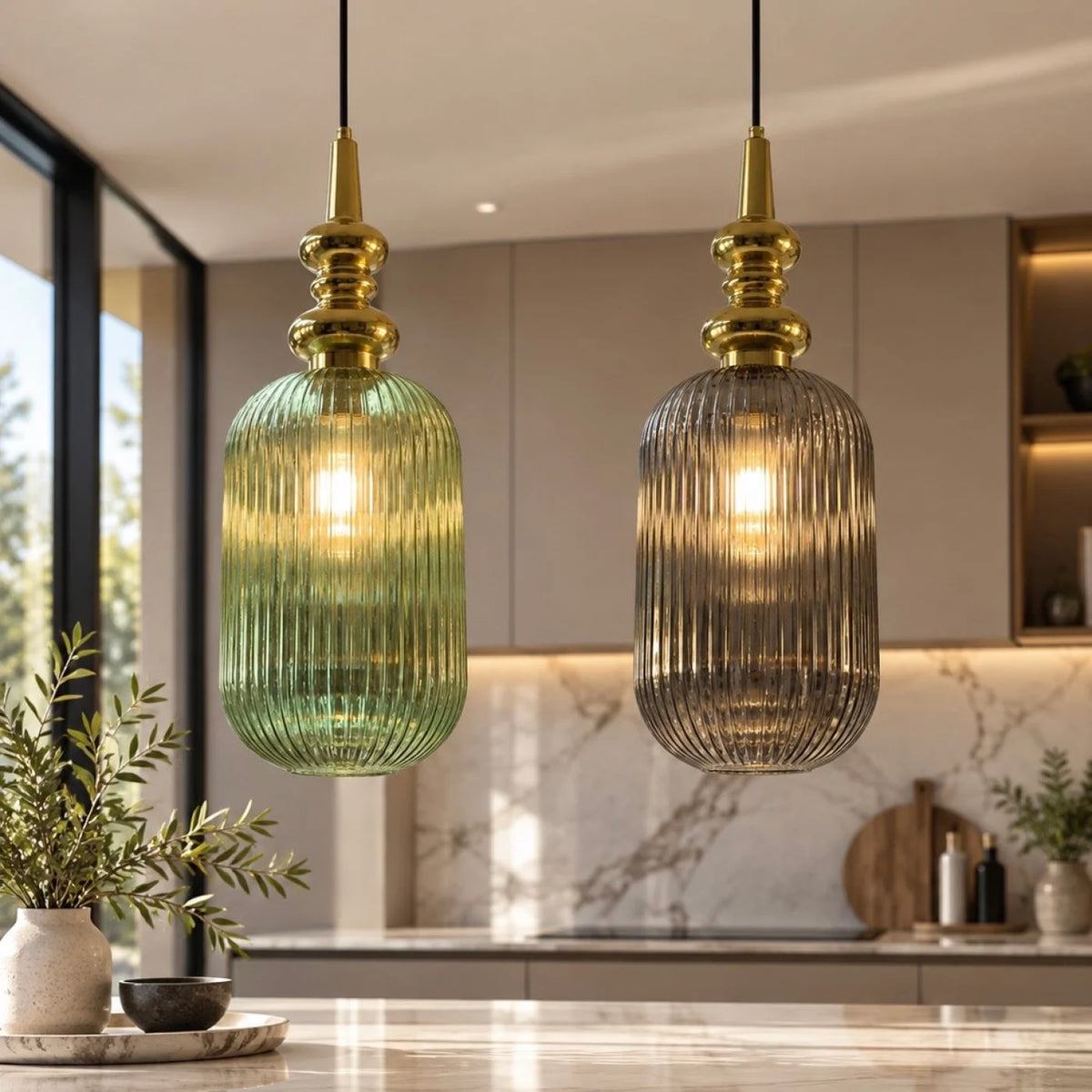 Suspension HELSINKI Green