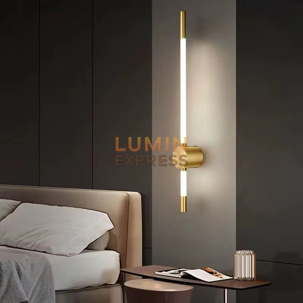 Applique murale NEON Gold 60cm