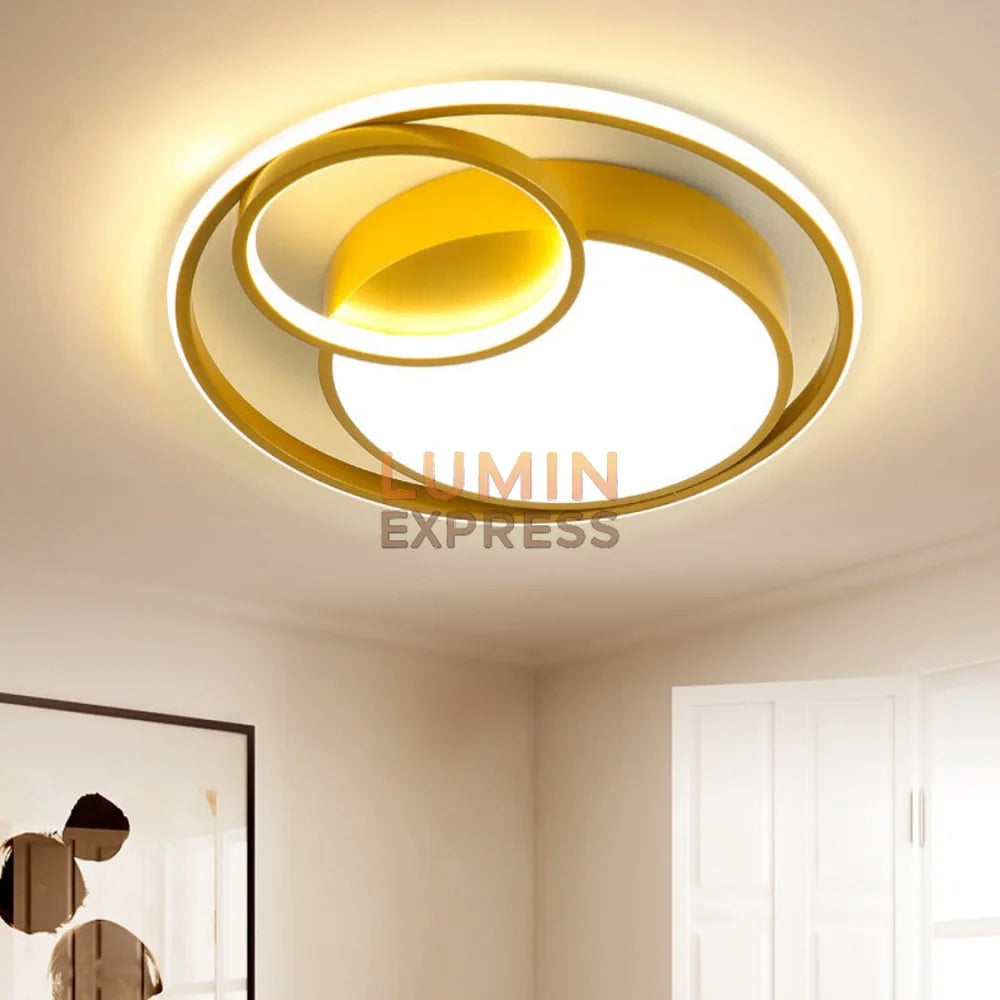 Plafonnier DIANA Gold