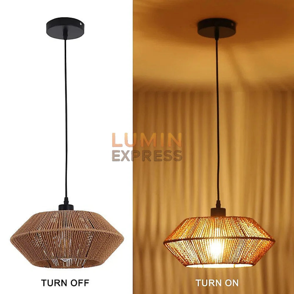 Suspension YORU en Bambou