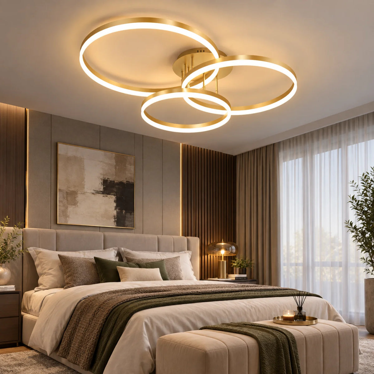 Plafonnier MONOLYTH Gold
