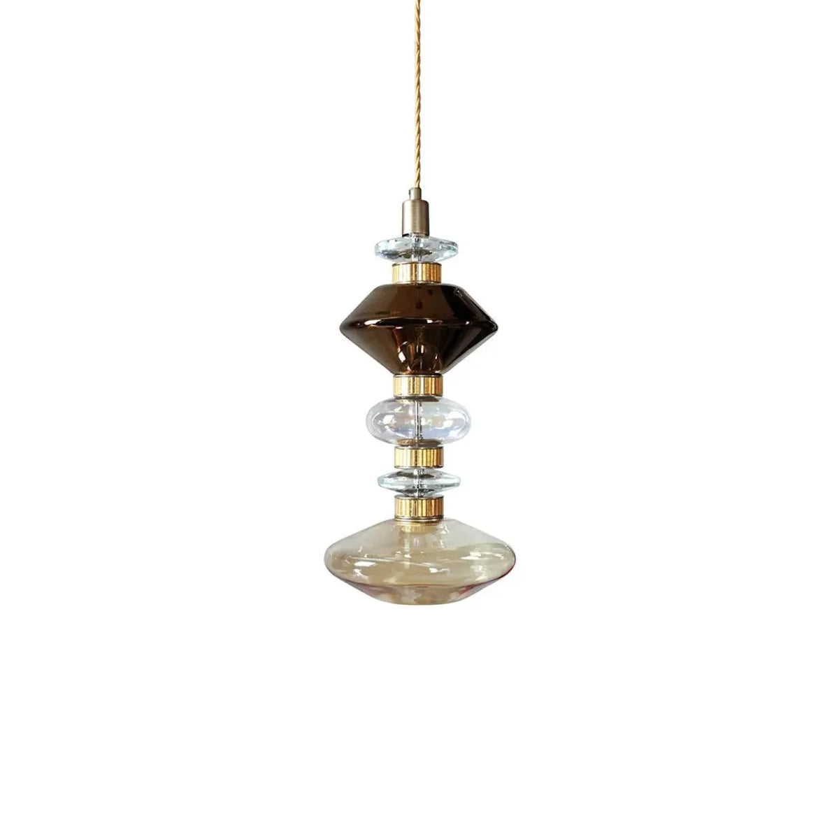 Suspension FUTURA Design Contemporain en verre soufflé