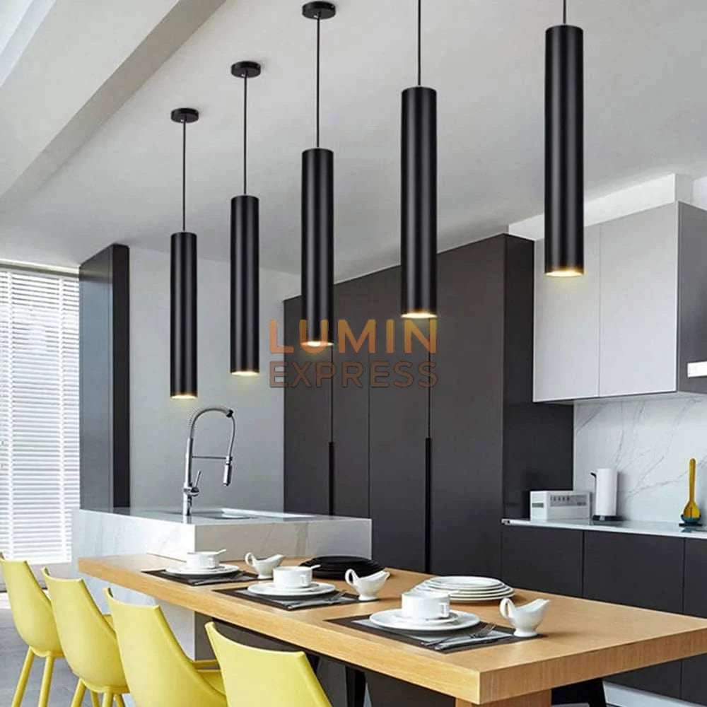 Suspension TUBALIGHT Black