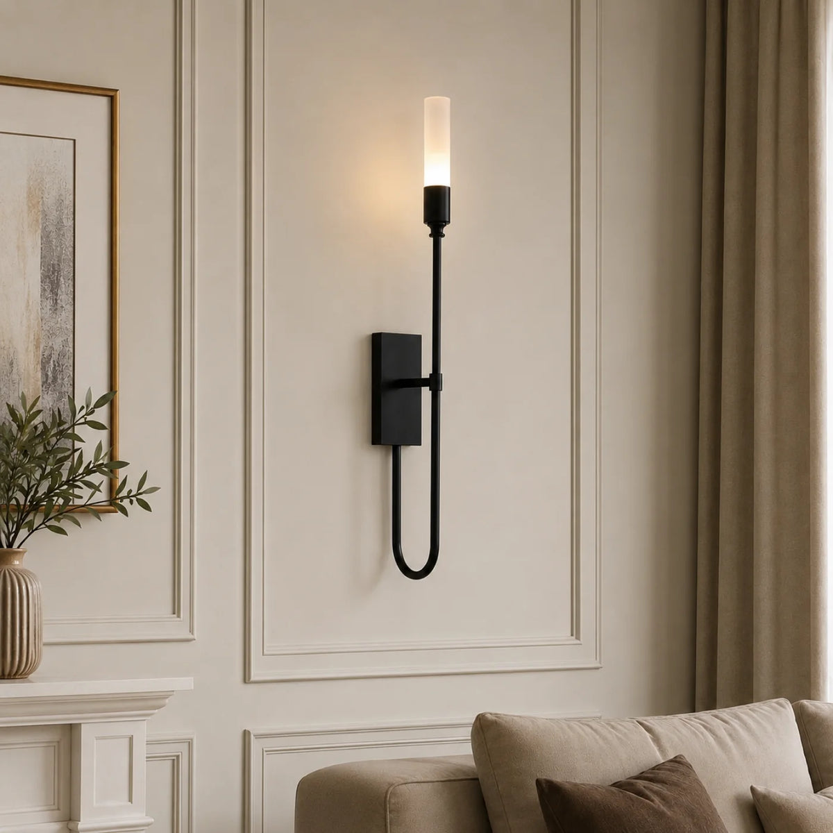 Applique murale CANDELA Black