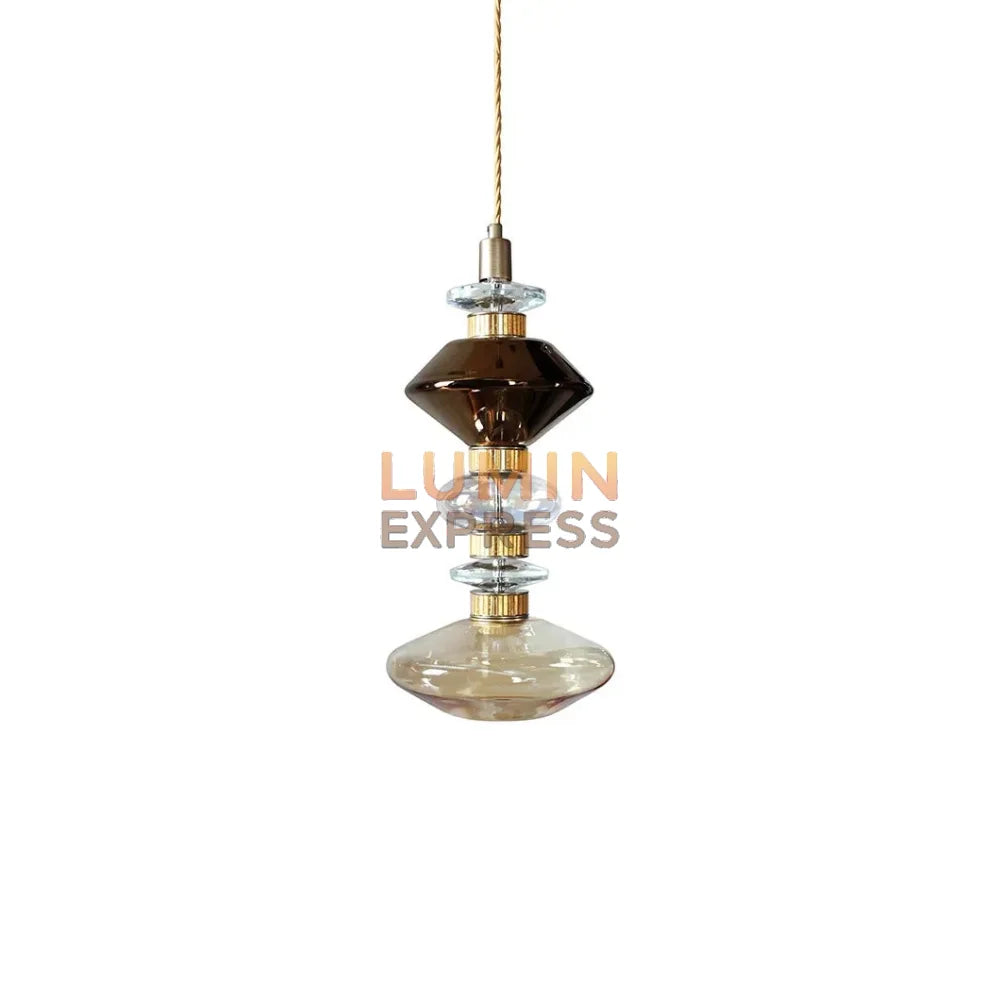 Suspension FUTURA Design Contemporain en verre soufflé