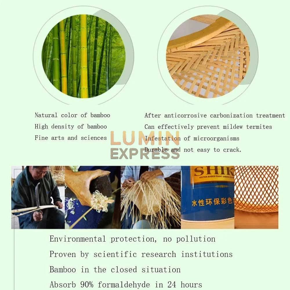 Suspension TAKA En Bambou