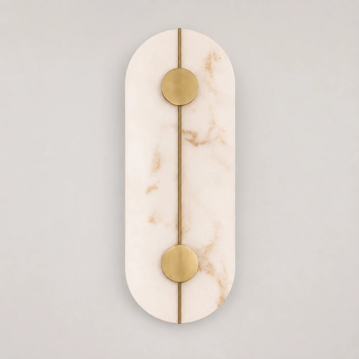 Applique murale IVERNE en résine de marbre