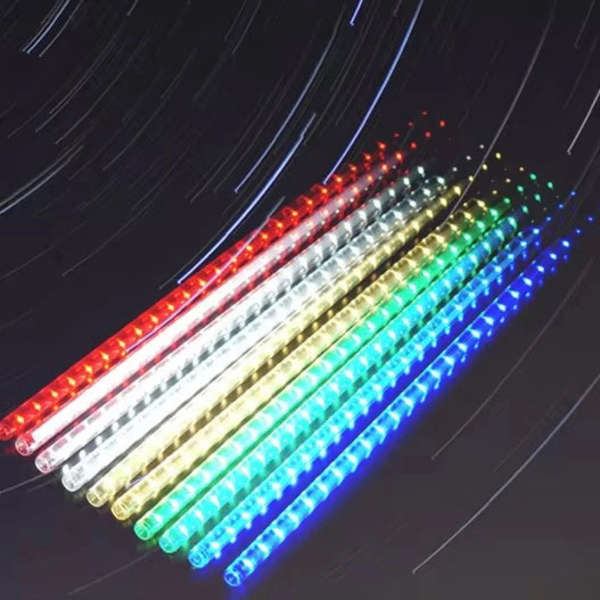 Guirlande lumineuse météores LED 300/80 cm 10 tubes