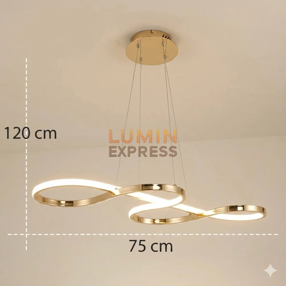 Suspension MELODY Polished Gold