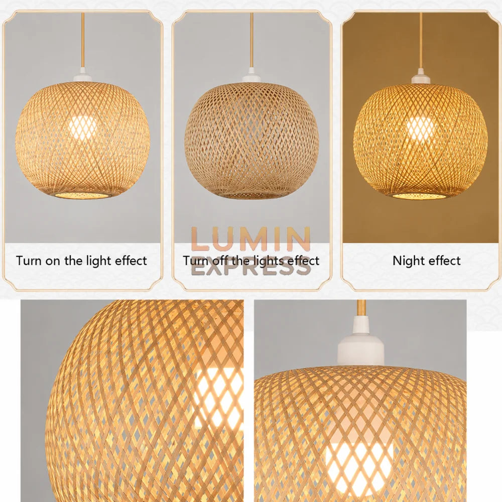 Suspension OASIS Triple en Bambou