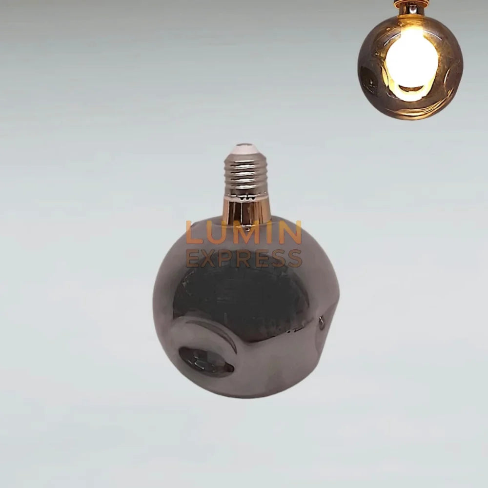 Ampoule LED G125 verre fumé 7W – Luminexpress Maroc