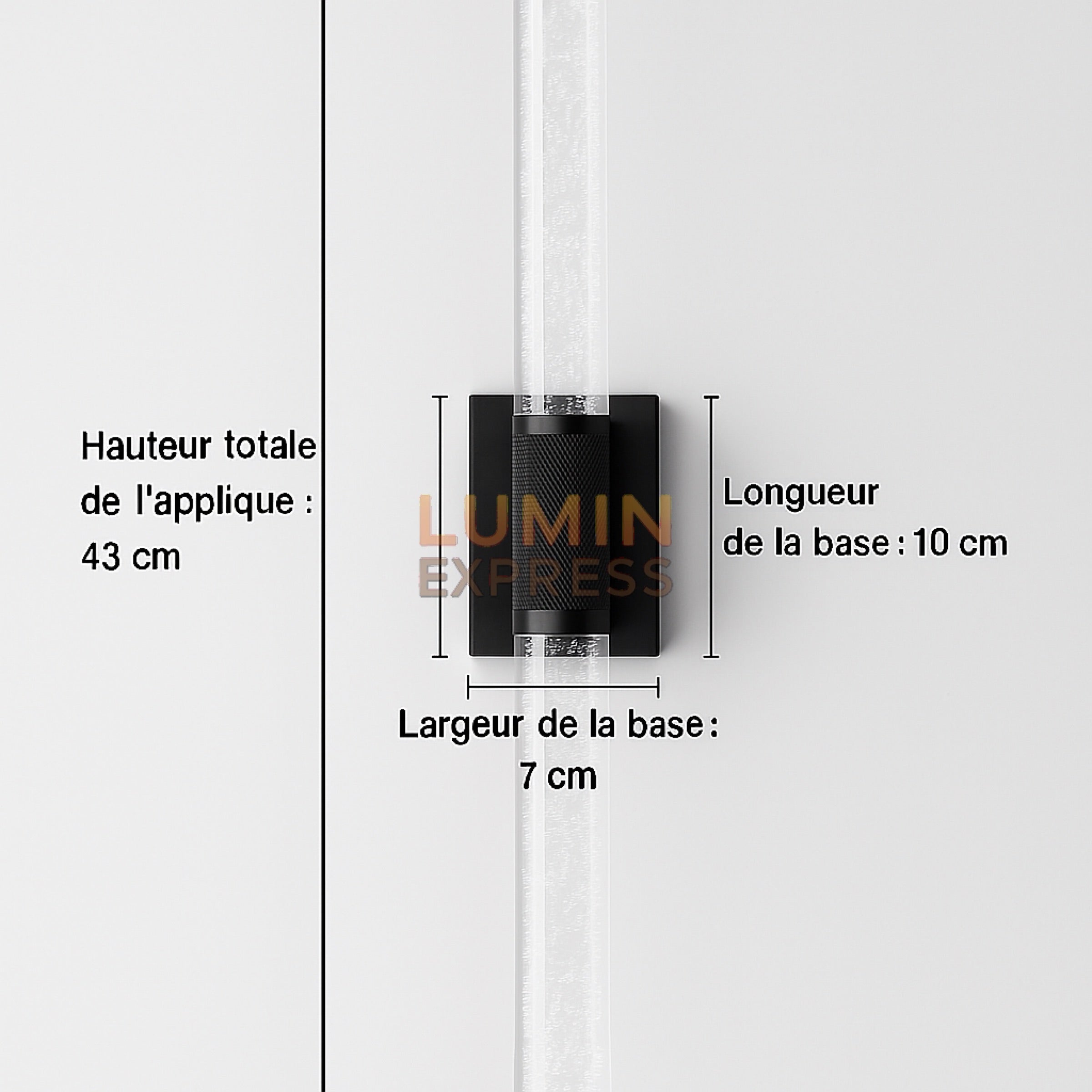 Applique murale ORBIS Black