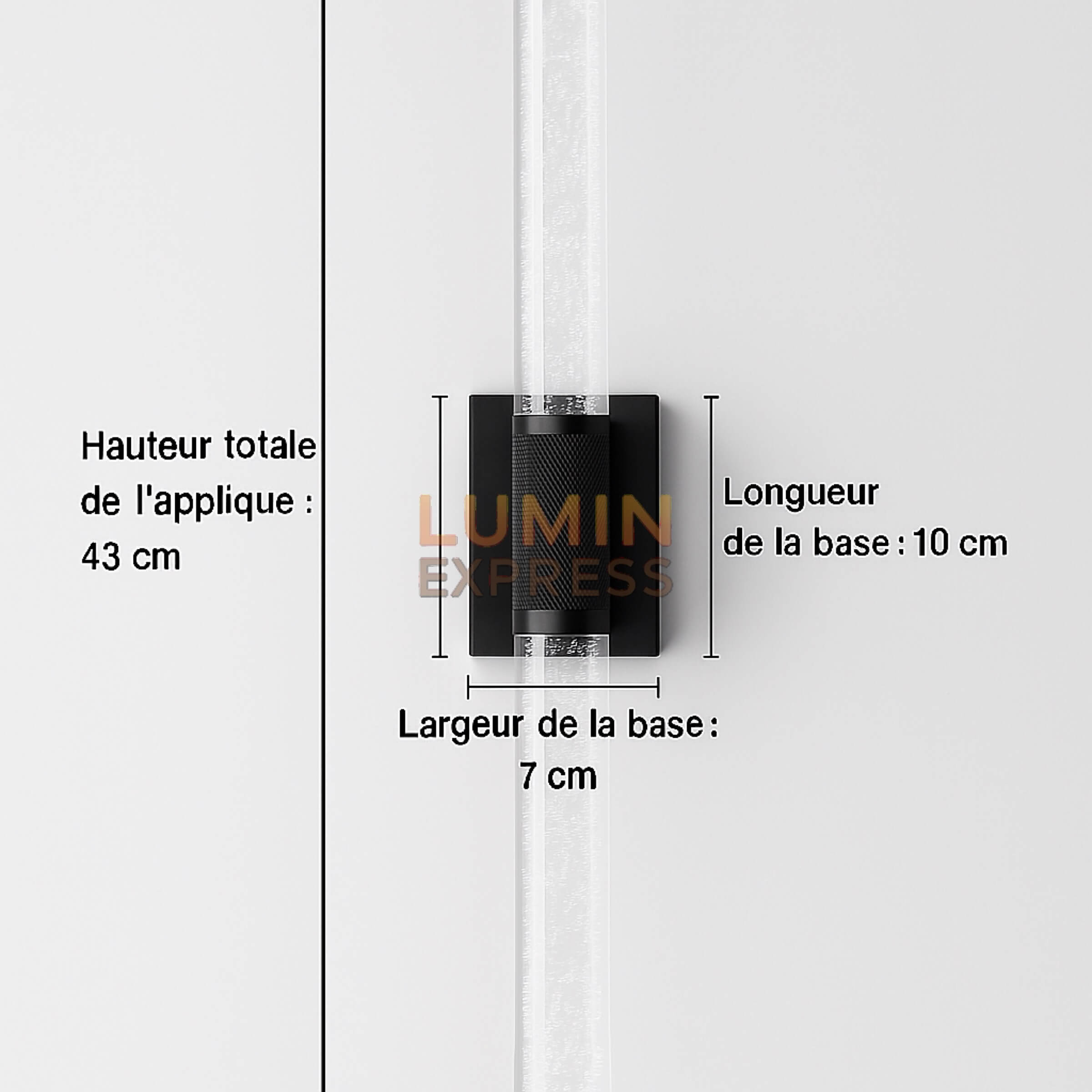Applique murale ORBIS Black