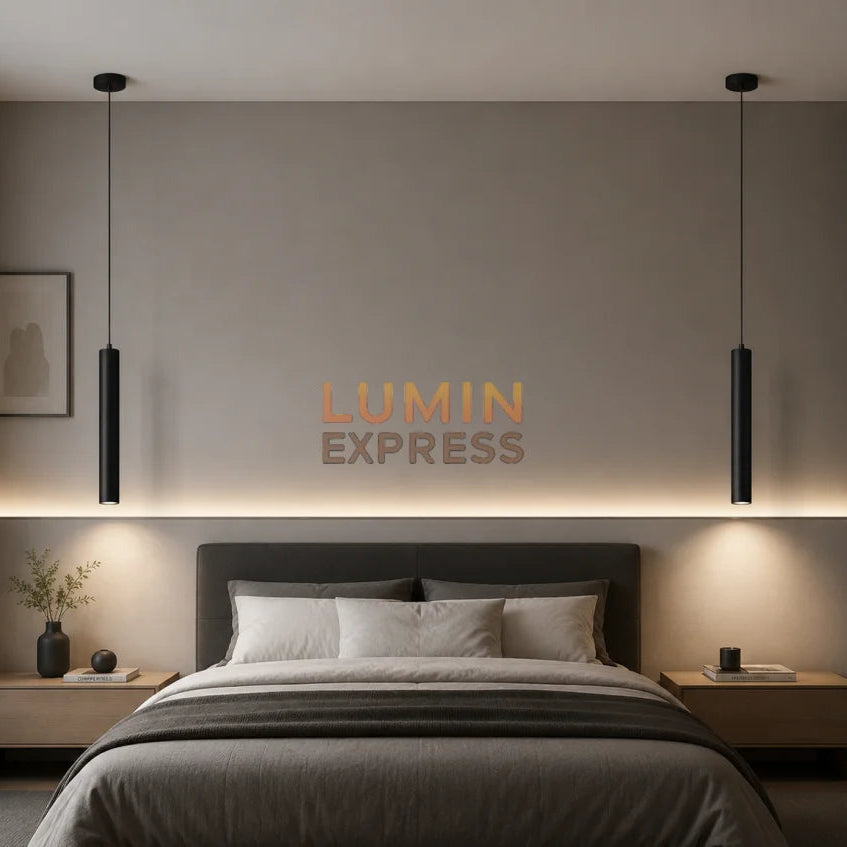 Suspension TUBALIGHT Black