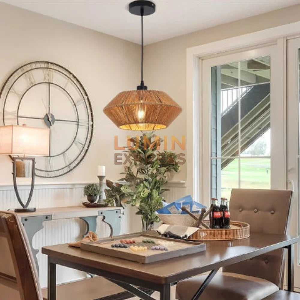 Suspension YORU en Bambou