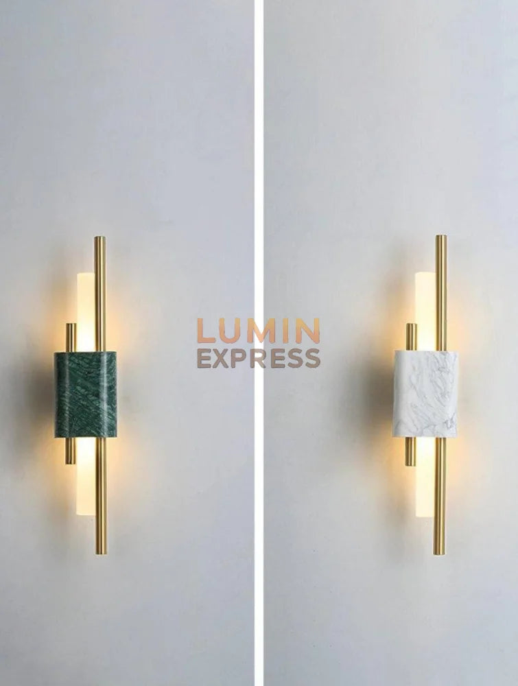 Applique murale VERDUN Marbre Blanc