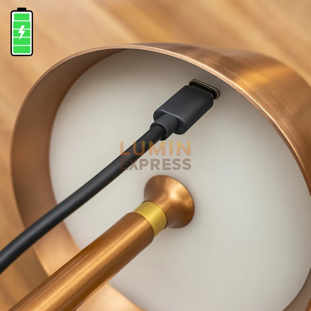 Lampe de table rechargeable LUXURIA