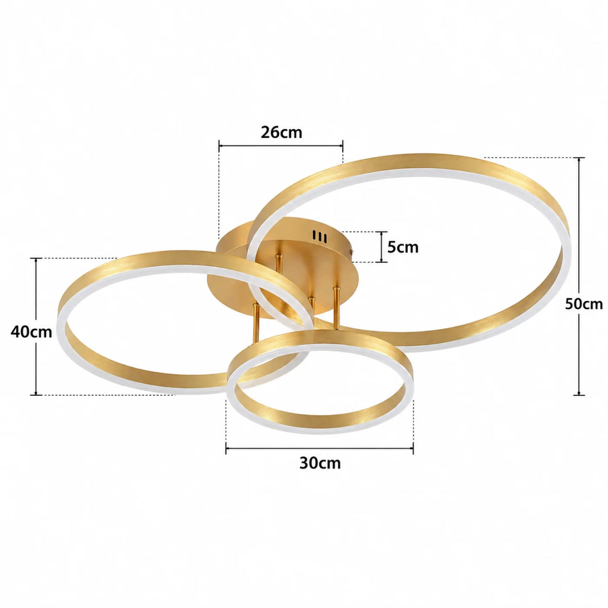 Plafonnier MONOLYTH Gold