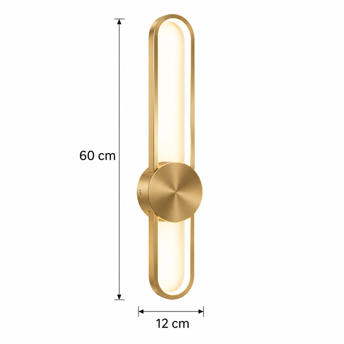 Applique murale sans fil FLAND Gold