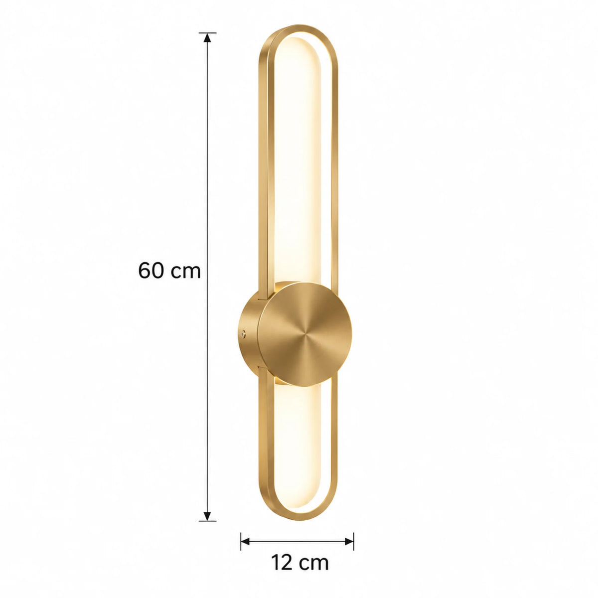 Applique murale sans fil FLAND Gold